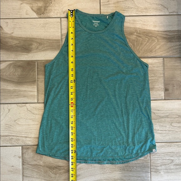 Toad&Co Turquoise Tank Top - Picture 9 of 9